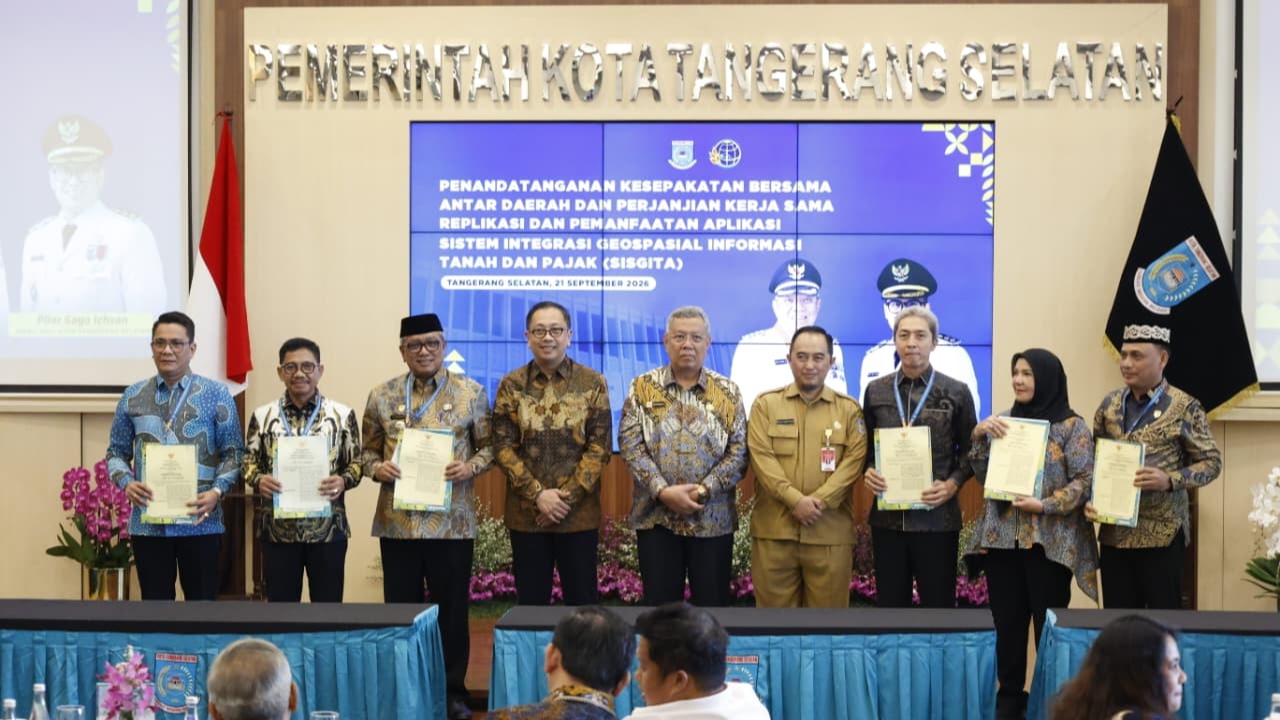 58 Daerah Replikasi SISGITA Tangsel, Benyamin Ungkap Manfaat Integrasi Data Tanah dan Pajak