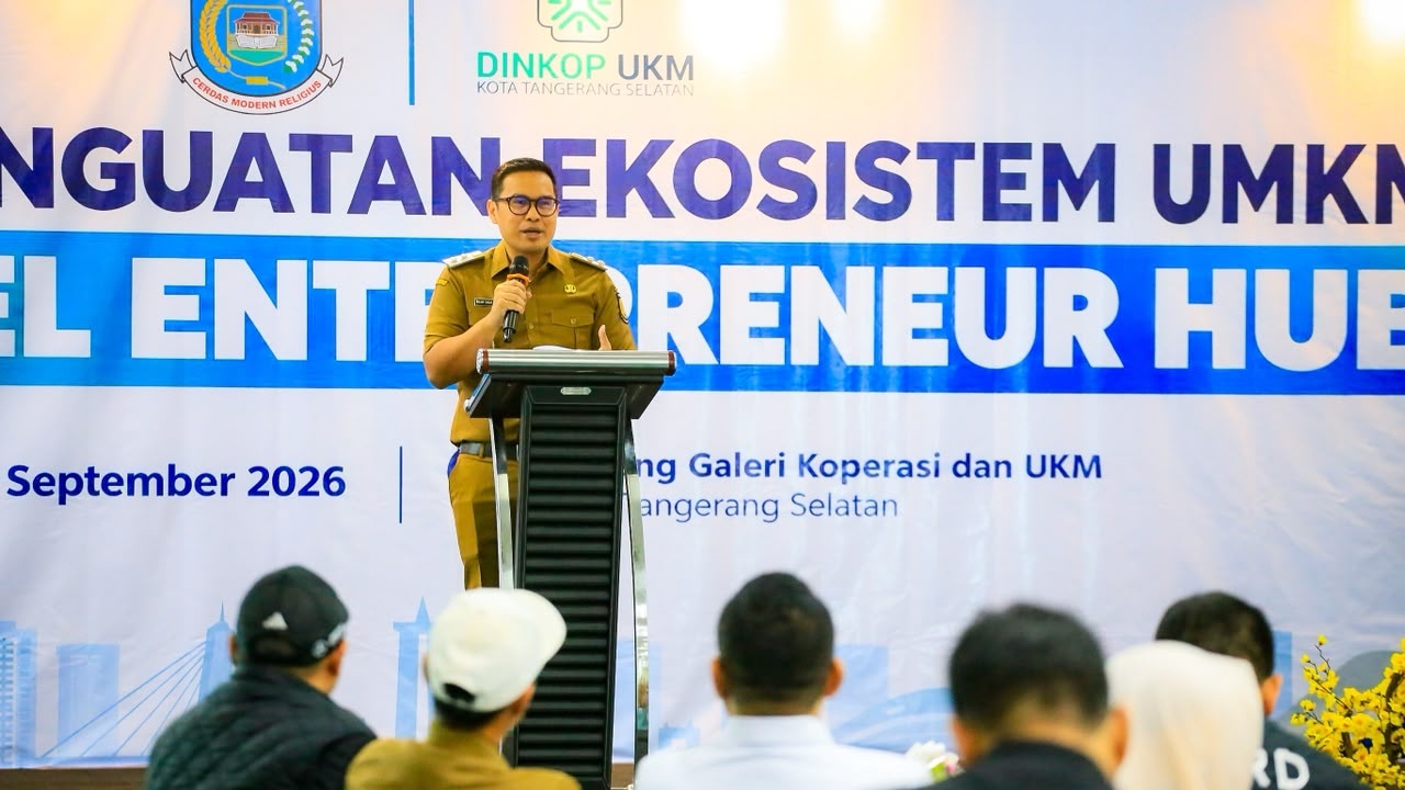 Tangsel Entrepreneur Hub 2026, Pilar Dorong UMKM Tangsel Go Digital dan Go Global