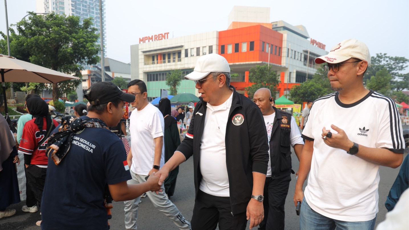 Dari Olahraga hingga UMKM, Wali Kota Tangsel Semarakkan CFD BSD