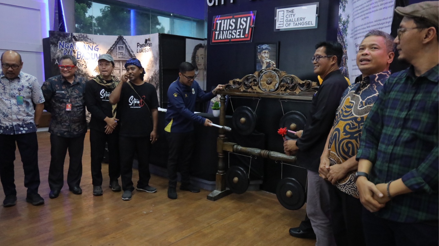 Pameran Nganjang Ka Baduy Hadir di City Gallery Tangsel, Buka Ruang Ekspresi Seniman