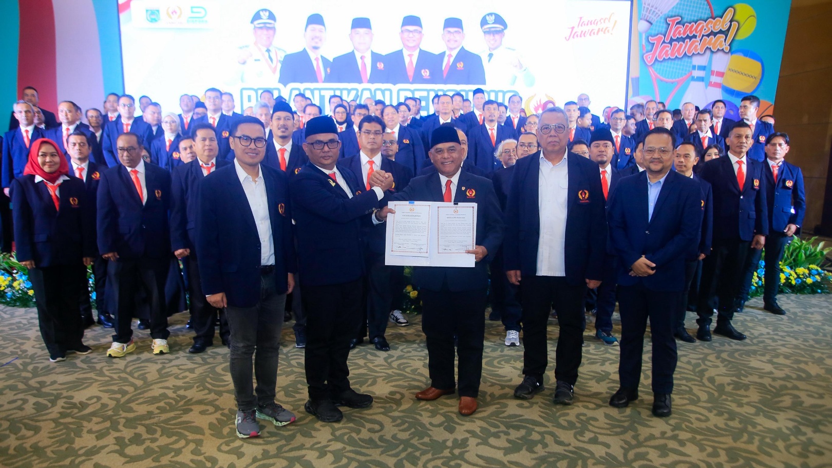 Pengurus KONI Tangsel 2025-2029 Resmi Dilantik, Benyamin: Sukseskan Porprov dan Raih Juara Umum